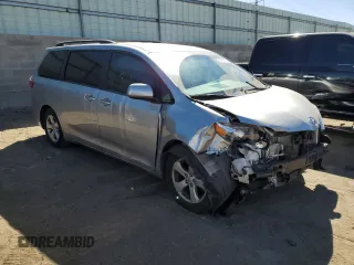 2016 Toyota Sienna LE AAS with VIN 5TDKK3DCXGS753986, listed as a Copart auction lot 46550215 with 45,074 mi miles and Salvage Title. Bid and sale history available at carsss.com. Image 4.