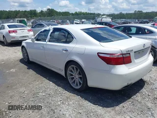 2007 Lexus LS 460 L with VIN JTHGL46F575002153, listed as a IAAI auction lot 42485250 with 261,868 mi miles and . Bid and sale history available at DreamBid. Image 3.