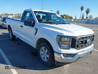 2023 Ford F-150 XL with VIN 1FTMF1C51PKD58283, listed as a IAAI auction lot 41752279 with 90,263 mi miles and . Bid and sale history available at carsss.com. Image 1.