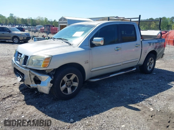 2004 Nissan Titan LE with VIN 1N6AA07AX4N575552, listed as a IAAI auction lot 41994360 with 258,524 mi miles and . Bid and sale history available at DreamBid. Image 2.
