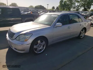 2005 Lexus LS 430 with VIN JTHBN36FX55026525, listed as a Copart auction lot 52214215 with NaN miles and Clean Title. Bid and sale history available at carsss.com. Image 1.
