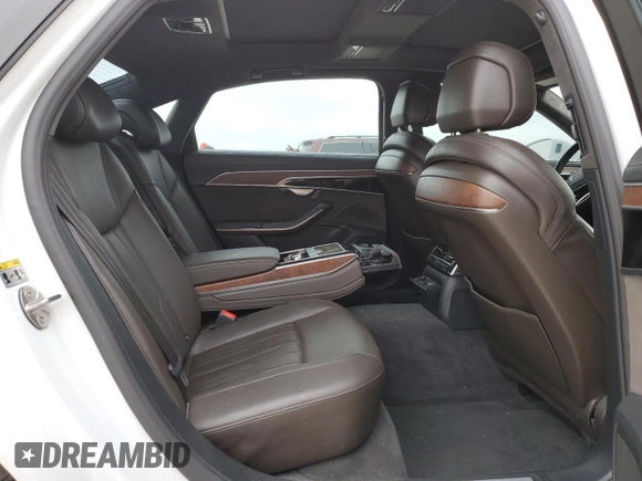 2019 Audi A8 L with VIN WAU8DAF82KN014043, listed as a Copart auction lot 41711205 with 74,642 mi miles and Salvage Title. Bid and sale history available at carsss.com. Image 10.