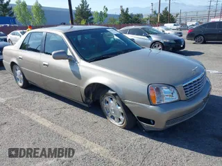 2002 Cadillac DeVille with VIN 1G6KD54Y22U257279, listed as a IAAI auction lot 41989851 with 136,432 mi miles. Bid and sale history available at carsss.com. Image 1.