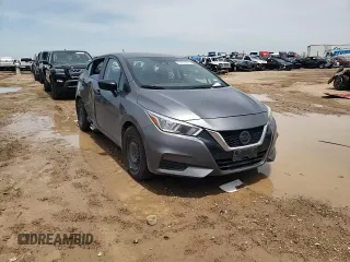 2021 Nissan Versa S with VIN 3N1CN8DV0ML907149, listed as a Copart auction lot 58723275 with 124,519 mi miles and Salvage title. Bid and sale history available at DreamBid. Image 13.