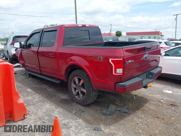 2017 Ford F-150 XL with VIN 1FTEW1EF0HFB72819, listed as a IAAI auction lot 42439836 with Not provided miles and . Bid and sale history available at DreamBid. Image 3.