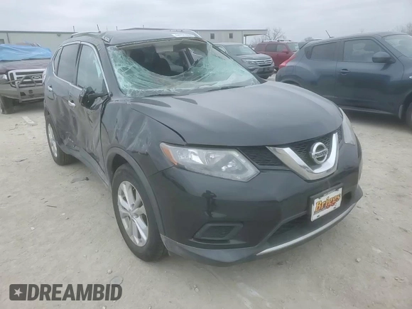 2016 Nissan Rogue SV with VIN KNMAT2MV2GP658479, listed as a Copart auction lot 44925995 with 92,788 mi miles and Salvage Title. Bid and sale history available at carsss.com. Image 11.