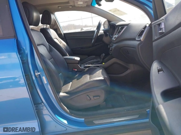 2016 Hyundai Tucson Eco with VIN KM8J3CA25GU033510, listed as a IAAI auction lot 41710517 with 103,474 mi miles. Bid and sale history available at carsss.com. Image 5.