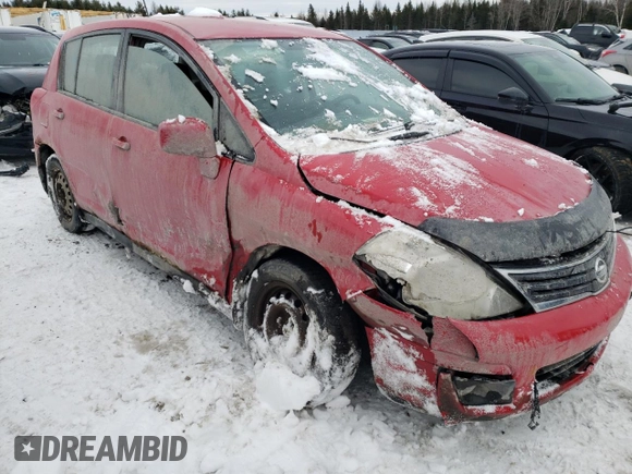 2012 Nissan Versa S with VIN 3N1BC1CP4CL379609, listed as a Copart auction lot 44508575 with 197,324 mi miles and Salvage Title. Bid and sale history available at carsss.com. Image 4.