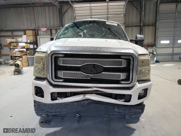 2016 Ford Super Duty F-250 SRW Lariat with VIN 1FT7W2BT6GEA91661, listed as a Copart auction lot 83700834 with 124,417 mi miles and Salvage Title. Bid and sale history available at carsss.com. Image 5.