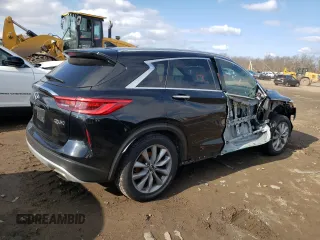 2021 Infiniti QX50 LUXE with VIN 3PCAJ5BB7MF114730, listed as a Copart auction lot 39119333 with 0 mi miles. Bid and sale history available at carsss.com. Image 3.