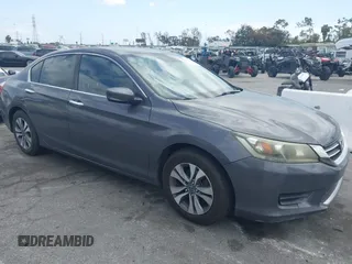 2013 Honda Accord LX z VIN 1HGCR2F35DA170016, wystawiony jako IAAI lot #42115801 z przebiegiem 177 986 mil mil oraz . Historia ofert i sprzedaży dostępna na DreamBid. Obrazek 1.