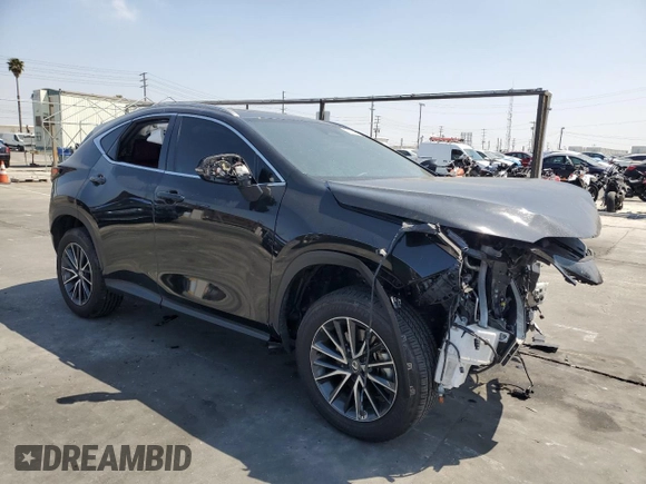 2024 Lexus NX 250 with VIN 2T2ADCAZ9RC012170, listed as a Copart auction lot 54069385 with 19,400 mi miles and Salvage title. Bid and sale history available at DreamBid. Image 4.