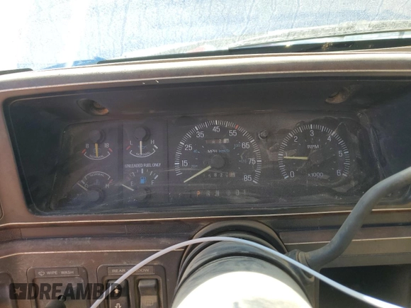 1988 Ford Bronco XL с VIN 1FMEU15N4JLA61223, выставлен на аукционе Copart как лот 74050714 с пробегом 25 825 миль миль и Чистый • Clean title. История ставок и продаж доступна на DreamBid. Изображение 9.