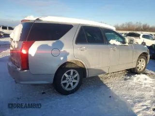 2008 Cadillac SRX AWD with VIN 1GYEE437380172214, listed as a Copart auction lot 45889425 with 189,301 mi miles and Non Repairable. Bid and sale history available at carsss.com. Image 3.