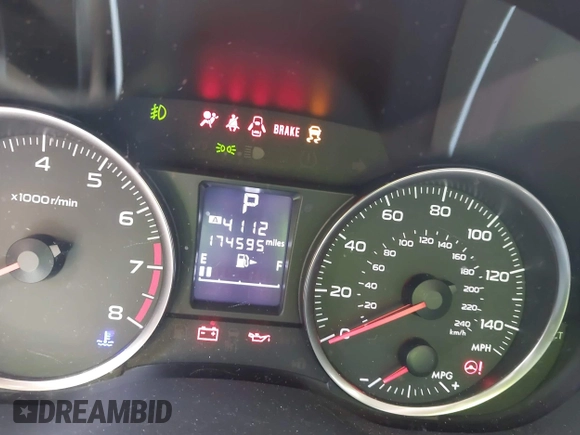 2016 Subaru Crosstrek Premium with VIN JF2GPABC3G8221774, listed as a IAAI auction lot 42396440 with 174,595 mi miles and . Bid and sale history available at DreamBid. Image 15.