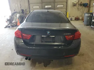 2015 BMW 4 Series 428i with VIN WBA3N3C51FK232219, listed as a Copart auction lot 81929124 with Not Provided miles and Salvage Title. Bid and sale history available at DreamBid. Image 6.