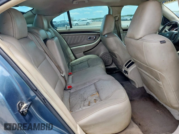 2010 Ford Taurus Limited with VIN 1FAHP2FW4AG116550, listed as a Copart auction lot 63428535 with Not provided miles and Clean title. Bid and sale history available at DreamBid. Image 10.