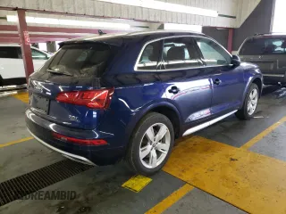 2018 Audi Q5 Premium Plus with VIN WA1BNAFY8J2235601, listed as a Copart auction lot 71803262 with 65,786 mi miles. Bid and sale history available at carsss.com. Image 3.