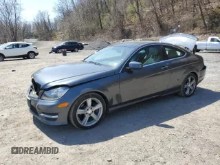 2013 Mercedes-Benz C 250 with VIN WDDGJ4HB4DF996985, listed as a Copart auction lot 53856745 with 80,198 mi miles and Salvage Title. Bid and sale history available at DreamBid. Image 1.