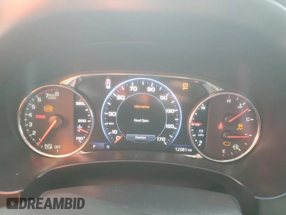 2022 GMC Terrain Denali with VIN 3GKALXEV7NL310492, listed as a Copart auction lot 64192455 with 12,081 mi miles and Clean title. Bid and sale history available at DreamBid. Image 9.