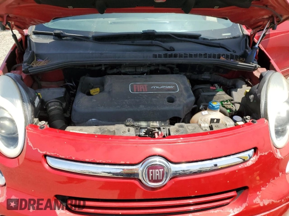2015 FIAT 500L Easy with VIN ZFBCFABH9FZ030089, listed as a Copart auction lot 60748465 with 120,047 mi miles and Clean title. Bid and sale history available at DreamBid. Image 11.