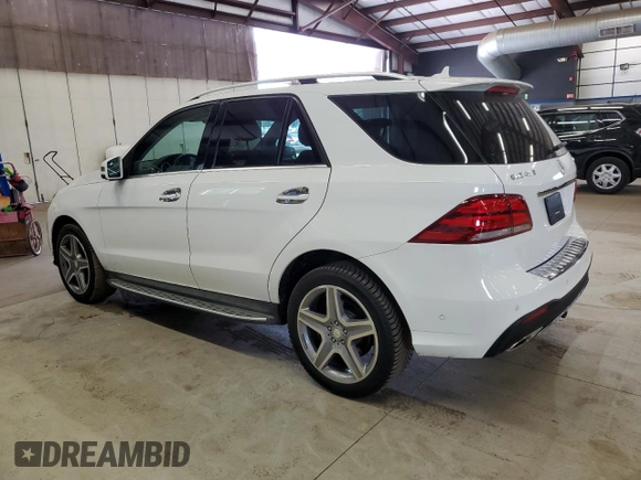 2016 Mercedes-Benz GLE 400 with VIN 4JGDA5GB7GA650706, listed as a Copart auction lot 61780755 with 118,439 mi miles and Clean title. Bid and sale history available at DreamBid. Image 2.