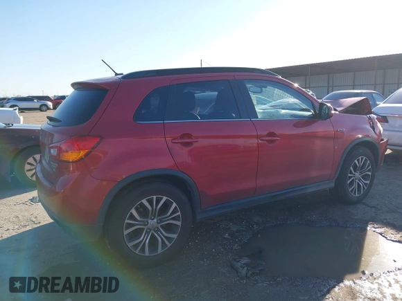 2016 Mitsubishi Outlander Sport 2.4 SEL with VIN JA4AP4AW8GZ026954, listed as a IAAI auction lot 41664158 with 103,103 mi miles. Bid and sale history available at carsss.com. Image 4.