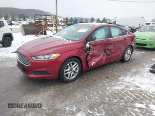 2014 Ford Fusion SE with VIN 3FA6P0H73ER295907, listed as a IAAI auction lot 41558848 with 106,397 mi miles. Bid and sale history available at carsss.com. Image 2.