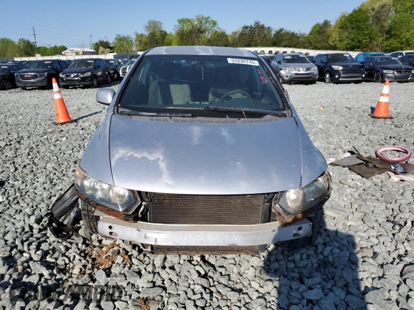 2009 Honda Civic Cpe LX with VIN 2HGFG12649H528681, listed as a Copart auction lot 53290745 with 156,798 mi miles and Salvage Title. Bid and sale history available at carsss.com. Image 5.