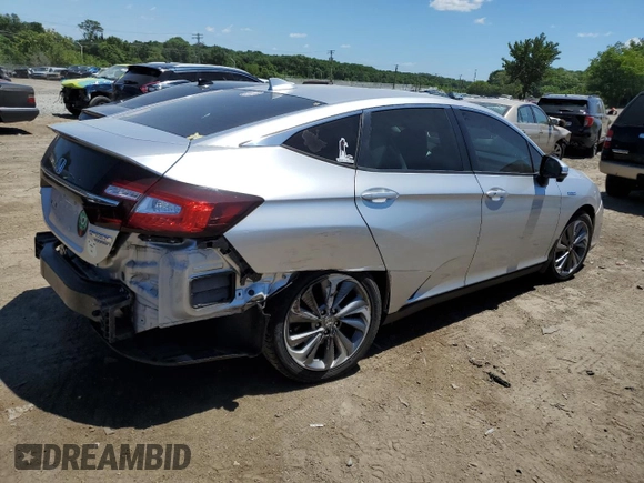2018 Honda Clarity Plug-In Hybrid Touring with VIN JHMZC5F30JC018395, listed as a Copart auction lot 60389854 with 68,202 mi miles and Salvage Title. Bid and sale history available at carsss.com. Image 3.