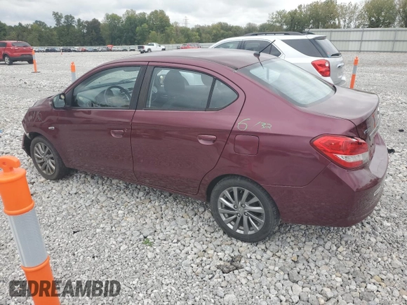 2018 Mitsubishi Mirage G4 SE with VIN ML32F4FJ9JHF15182, listed as a Copart auction lot 73180074 with 75,299 mi miles and Salvage Title. Bid and sale history available at carsss.com. Image 2.