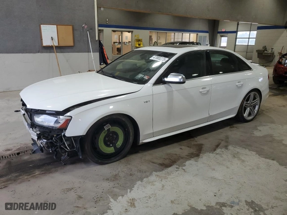 2015 Audi S4 Premium Plus with VIN WAUDGAFL9FA081200, listed as a Copart auction lot 47985275 with 121,574 mi miles and Clean Title. Bid and sale history available at carsss.com. Image 1.