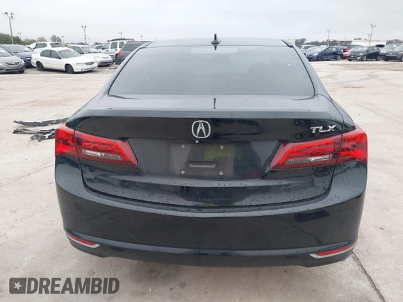 2015 Acura TLX with VIN 19UUB1F34FA012367, listed as a IAAI auction lot 41395618 with 120,786 mi miles. Bid and sale history available at carsss.com. Image 17.