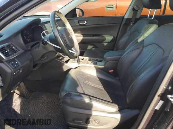 2017 Kia Optima Hybrid EX with VIN KNAGU4LE5H5011749, listed as a Copart auction lot 76780954 with 74,462 mi miles and Salvage Title. Bid and sale history available at carsss.com. Image 7.