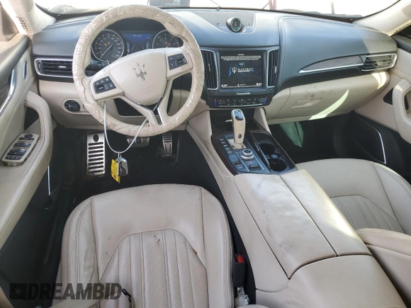 2019 Maserati Levante GranLusso with VIN ZN661XUL7KX318713, listed as a Copart auction lot 57269795 with 117,095 mi miles and Clean title. Bid and sale history available at DreamBid. Image 8.