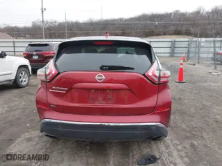 2016 Nissan Murano S with VIN 5N1AZ2MG0GN148039, listed as a IAAI auction lot 41483393 with 107,806 mi miles. Bid and sale history available at carsss.com. Image 16.