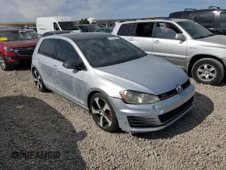 2015 Volkswagen GTI SE with VIN 3VW4T7AU6FM007265, listed as a Copart auction lot 74313094 with 141,628 mi miles and Salvage Title. Bid and sale history available at DreamBid. Image 4.