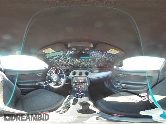2015 Ford Mustang V6 with VIN 1FA6P8AM4F5347922, listed as a Copart auction lot 57309245 with 163,871 mi miles and Salvage title. Bid and sale history available at DreamBid. Image 14.
