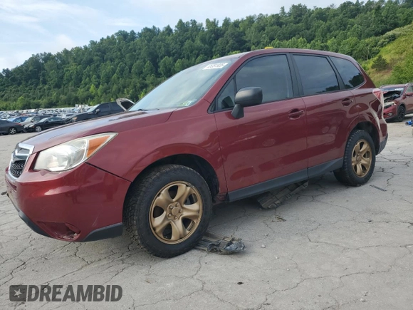 2015 Subaru Forester 2.5i with VIN JF2SJAAC9FG457637, listed as a Copart auction lot 65391935 with 157,358 mi miles and Clean title. Bid and sale history available at DreamBid. Image 1.