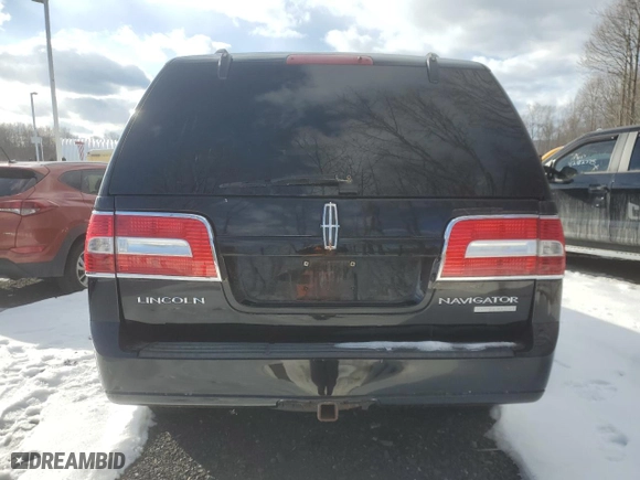 2008 Lincoln Navigator with VIN 5LMFU28578LJ13327, listed as a Copart auction lot 43965915 with 172,890 mi miles and Clean Title. Bid and sale history available at carsss.com. Image 6.