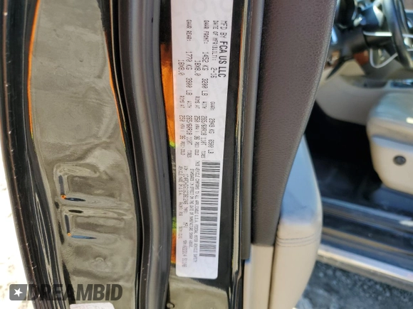2016 Dodge Durango Limited with VIN 1C4RDHDG1GC361246, listed as a Copart auction lot 46374835 with 186,679 mi miles and Salvage Title. Bid and sale history available at carsss.com. Image 15.