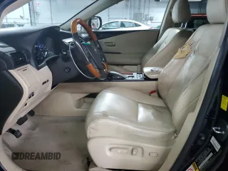 2010 Lexus RX 350 with VIN 2T2ZK1BA6AC024545, listed as a Copart auction lot 59081195 with 177,587 mi miles and Salvage title. Bid and sale history available at DreamBid. Image 7.