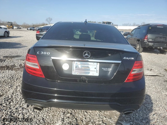 2013 Mercedes-Benz C-Class C 300 Sport with VIN WDDGF8AB4DR268763, listed as a Copart auction lot 45400355 with 141,923 mi miles and Salvage Title. Bid and sale history available at carsss.com. Image 6.