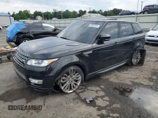 2014 Land Rover Range Rover Sport Supercharged with VIN SALWR2TF7EA376961, listed as a Copart auction lot 62853284 with Not provided miles and Salvage title. Bid and sale history available at DreamBid. Image 1.