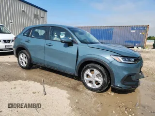2023 Honda HR-V LX with VIN 3CZRZ2H31PM745770, listed as a Copart auction lot 62567235 with 29,420 mi miles and Salvage title. Bid and sale history available at DreamBid. Image 4.