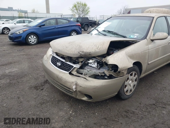 2002 Nissan Sentra GXE with VIN 3N1CB51D62L667122, listed as a IAAI auction lot 41976116 with 140,868 mi miles and . Bid and sale history available at DreamBid. Image 6.