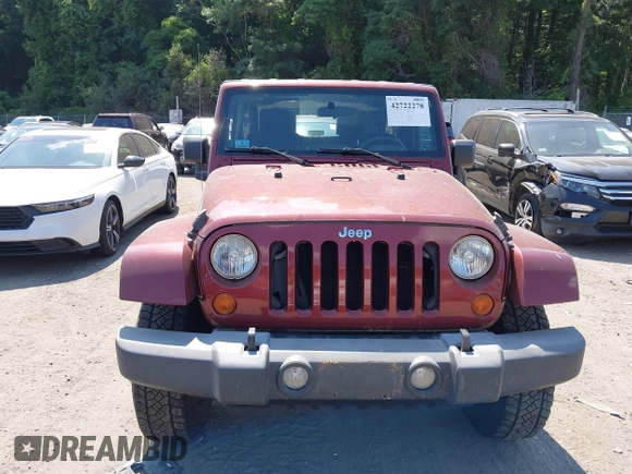 2007 Jeep Wrangler Sahara with VIN 1J8FA54157L203426, listed as a IAAI auction lot 42722278 with 168,756 mi miles and . Bid and sale history available at DreamBid. Image 12.