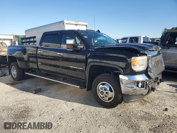 2016 GMC Sierra 3500HD Denali z VIN 1GT42YE84GF180390, wystawiony jako Copart lot #47046815 z przebiegiem 885 857 mil mil oraz Szkoda całkowita • Salvage title. Historia ofert i sprzedaży dostępna na DreamBid. Obrazek 4.