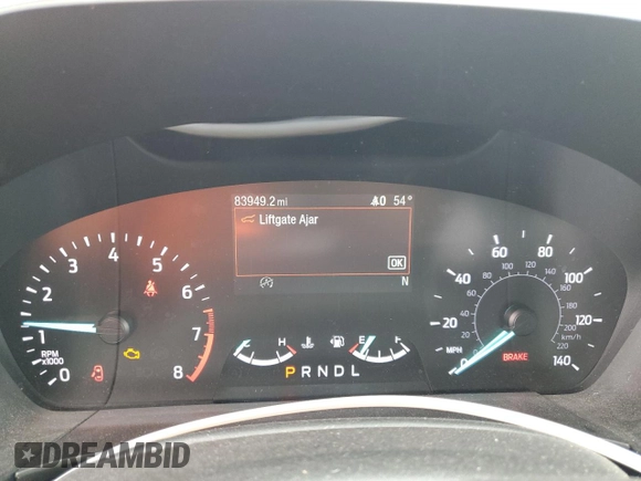 2020 Ford Escape SE with VIN 1FMCU0G68LUA81673, listed as a Copart auction lot 53458285 with 83,949 mi miles and Clean Title. Bid and sale history available at carsss.com. Image 9.