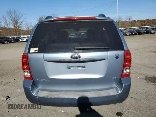 2011 Kia Sedona EX with VIN KNDMH4C77B6383638, listed as a Copart auction lot 78228534 with 176,993 mi miles and Salvage Title. Bid and sale history available at carsss.com. Image 6.